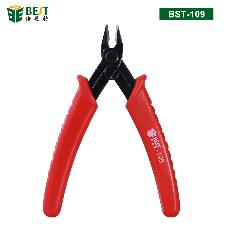 倍思特 剥线钳维修工具钳 电线电缆剪钳 电子元器件钳子斜口钳109