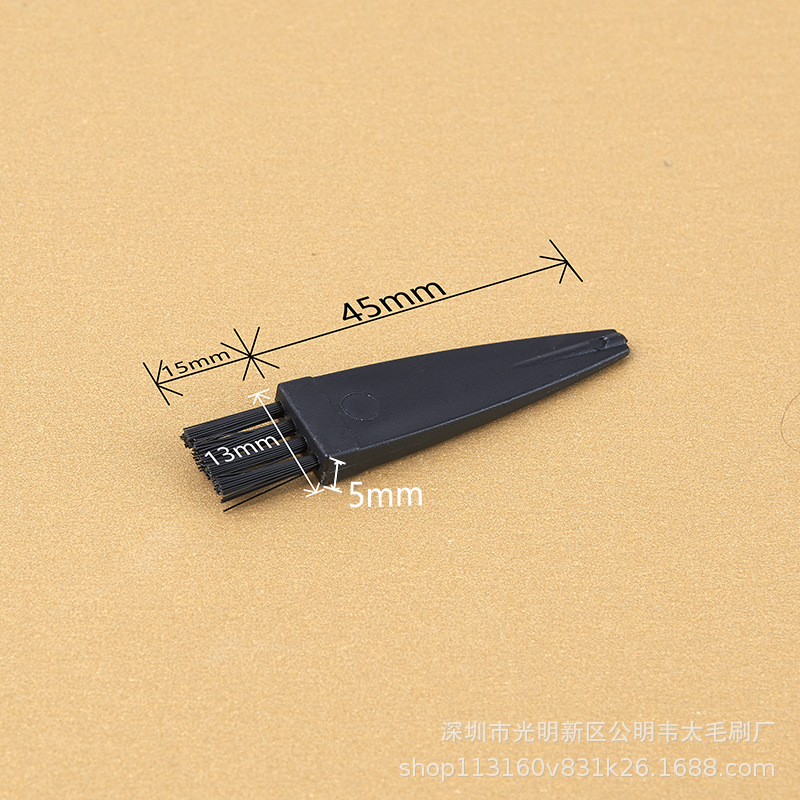 Factory Supply Keyboard Dust Removal Small Brush Shaver Cleaning Brush Mini Plastic Nylon Small Brush