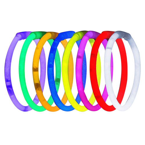 5*200 glow stick wholesale silver light stick party toy fluorescent bracelet concert cheering props glow stick