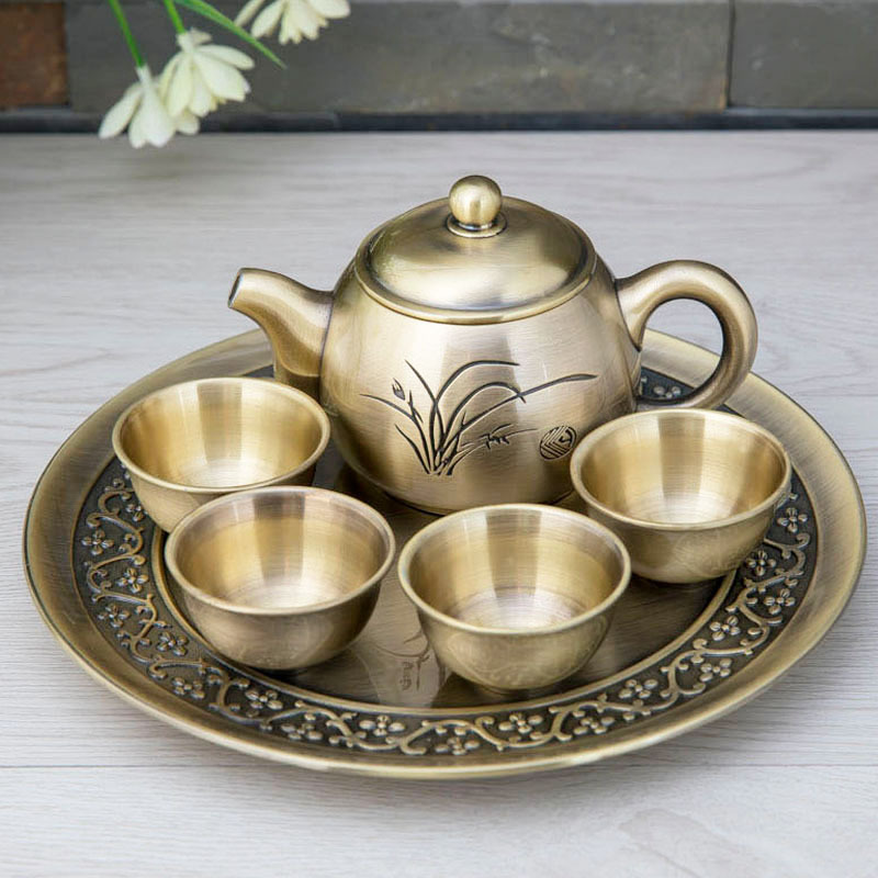 metal retro flavored tea