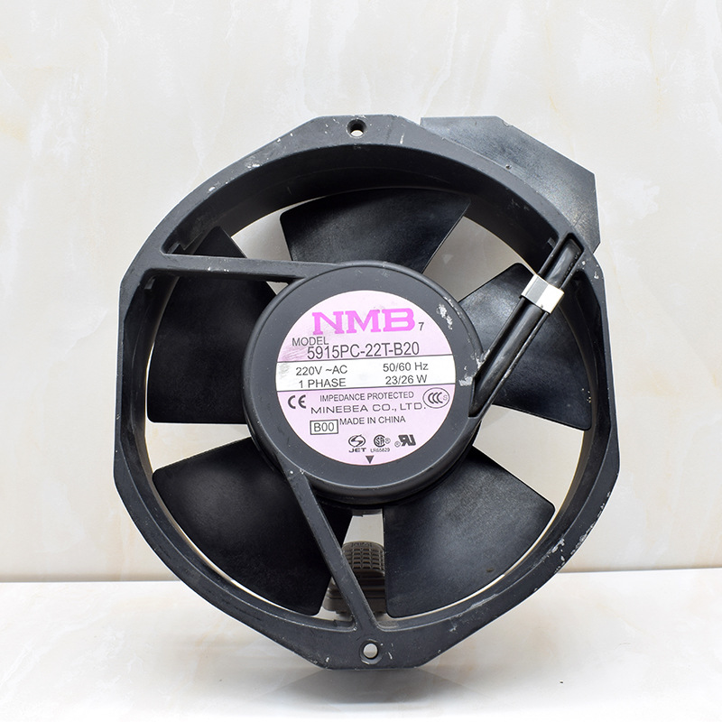 5915PC-22T-B20 B30全新NMB美蓓亚 17CM 17238 220V 23/26W 风扇