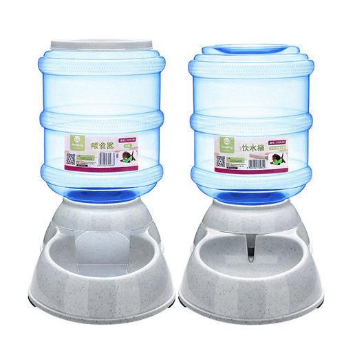 Zhongheng direct sales cross-border pet water dispenser cat and dog automatic feeder water dispenser water dispenser feeder bowl