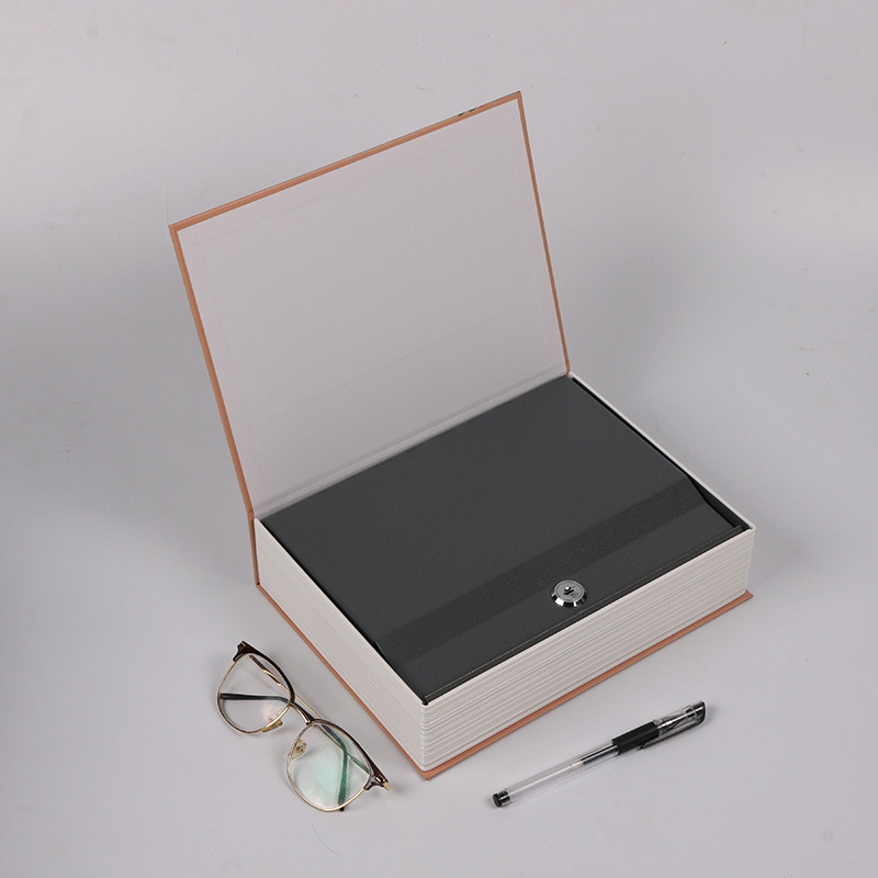 Caja Fuerte con Forma de Libro de Metal Oculta Antirrobo