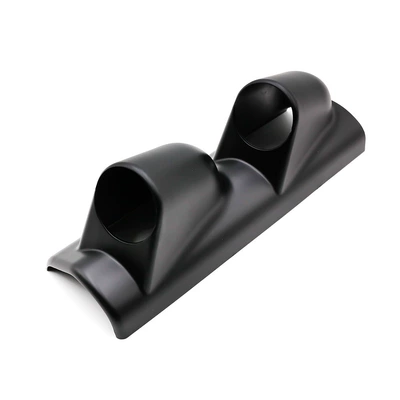 automobile instrument, Black Multi-Functional Single-Hole Double-Hole - new-912c-2-hole-instrument-frame-52mm-black-left-driving
