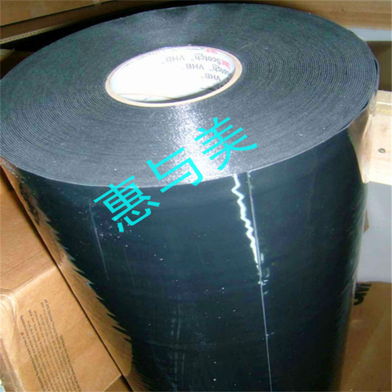 3m4411B 高性能车顶阻尼1mm黑色亚光防水密封胶带