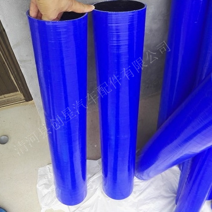 硅胶蓝色红色米管内径20-100耐高温耐压水管进气管