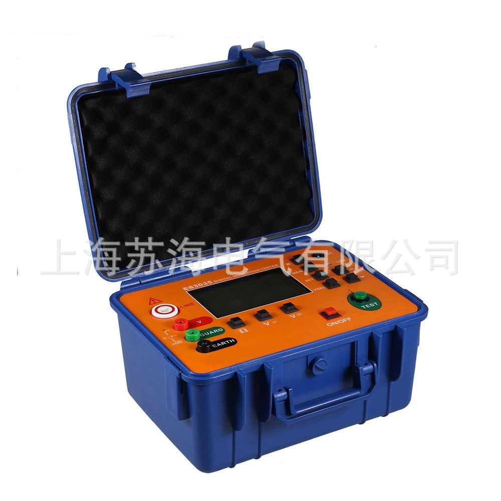 ES3035E Цифровой изоляционный резистивный метр 250V,500V,1000V,2500V,5000V,10KV