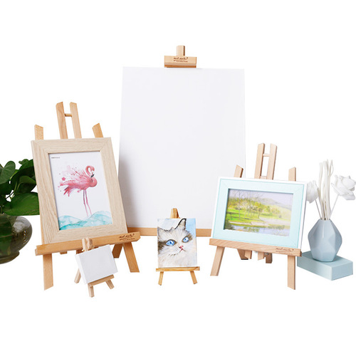 Montmartre Children's Wooden Desktop Easel Multifunctional Table Phone Holder Wholesale Sketch Desktop Small Easel