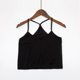 Y-Shaped Camisole Women's Short Navel-exposed Modal Cotton Cross Strap Slim-fit Inner Anti-light Girl's Chest Wrap