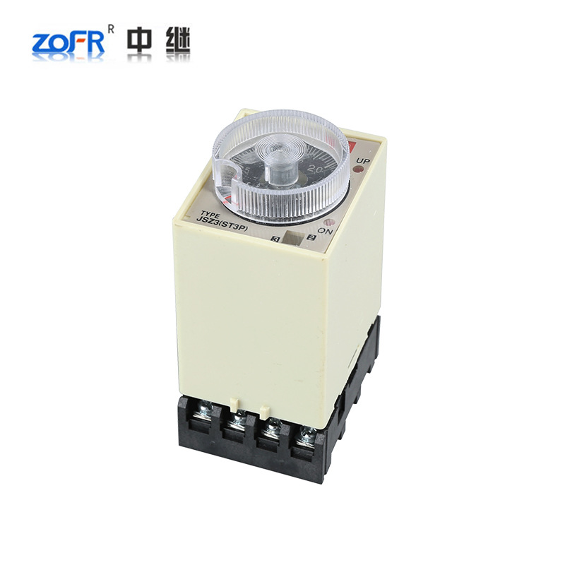 中继电子时间继电器220v时间控制开关批发延时继电器 ST3PF JSZ3F