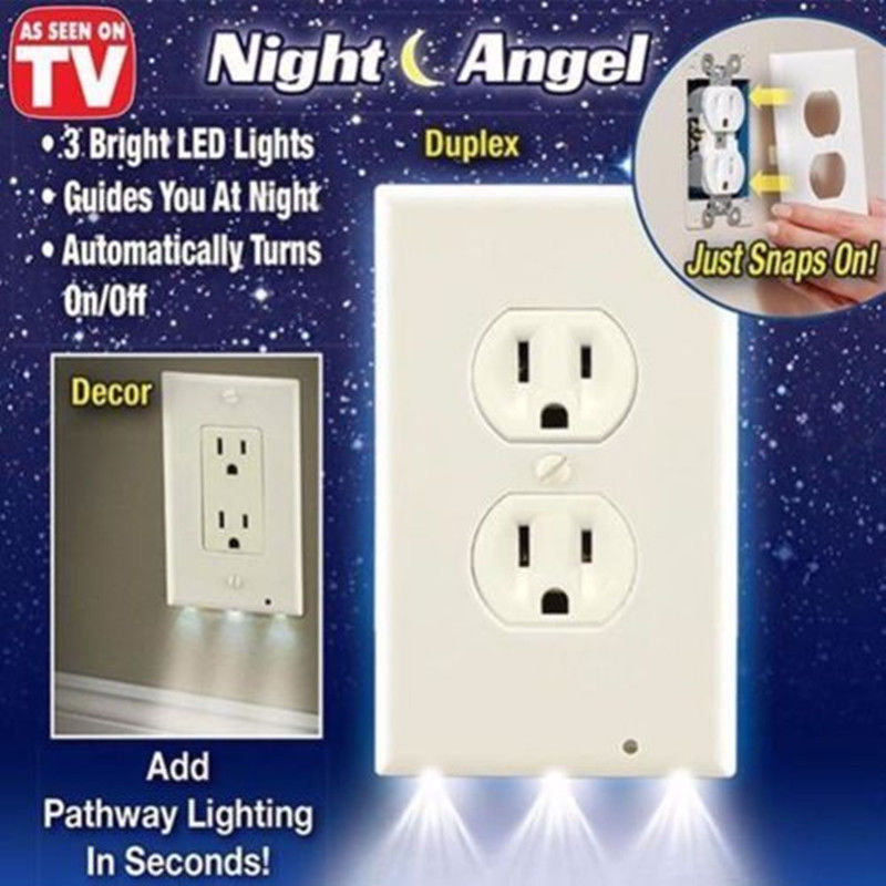 Socket panel Night Light Night Angel Night Light TV product Night light amazon factory supply Socket panel Night Light Night Angel Night Light TV product Night light amazon factory supply