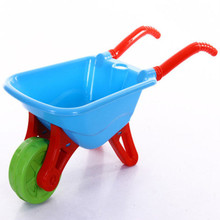 过家家儿童沙滩小推车单轮1/6岁大号宝宝玩具工程推土车一件代发