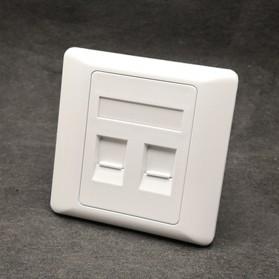 network modular Network cable computer information socket Six thousand Single-port network panel