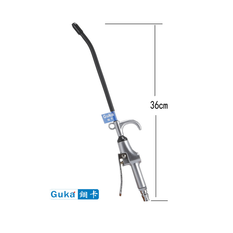 锢卡锌合金气动吹尘枪高压除尘枪/气泵吹气吹风枪/36加长吹灰枪体