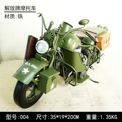 Green People's Liberation Army off-road motorcycle figurine new handmade gift for military boys 004SMT two colors 
