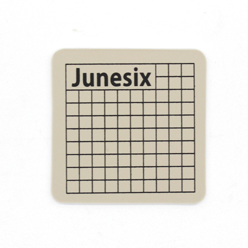 Rubber stamp engraving pad 6x6cm mini cute cutting board two-color paper handbag tape carving knife cutting board