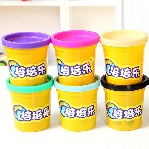Children's non-drying clay 10 colors large cup clay DIY handmade clay wheat clay refill toys wholesale