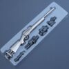 Jedi Gatalion weapon SCAR-L AWM M416 Five-claw Golden Dragon M24 belief light gun mold keychain