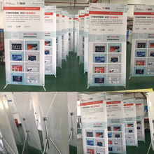 厂家定制铝合金易拉宝  80x200cm 120*200cm店铺 展示器材