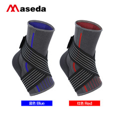 麥斯達四面彈力針織運動護踝綁帶加壓固定護腳踝健身透氣尼龍編織