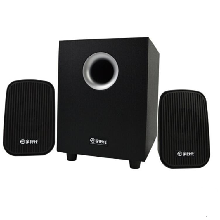 genuine goods subwoofer D013 second generation 2.1 active speaker USB powered desktop note multimedia speaker