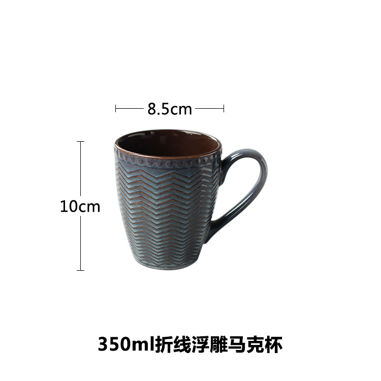 Estilo Europeo grabado vintage disco de cerámica fruta ensalada plato grande tazón de sopa Hotel occidental restaurante mesa de cerámica vajilla