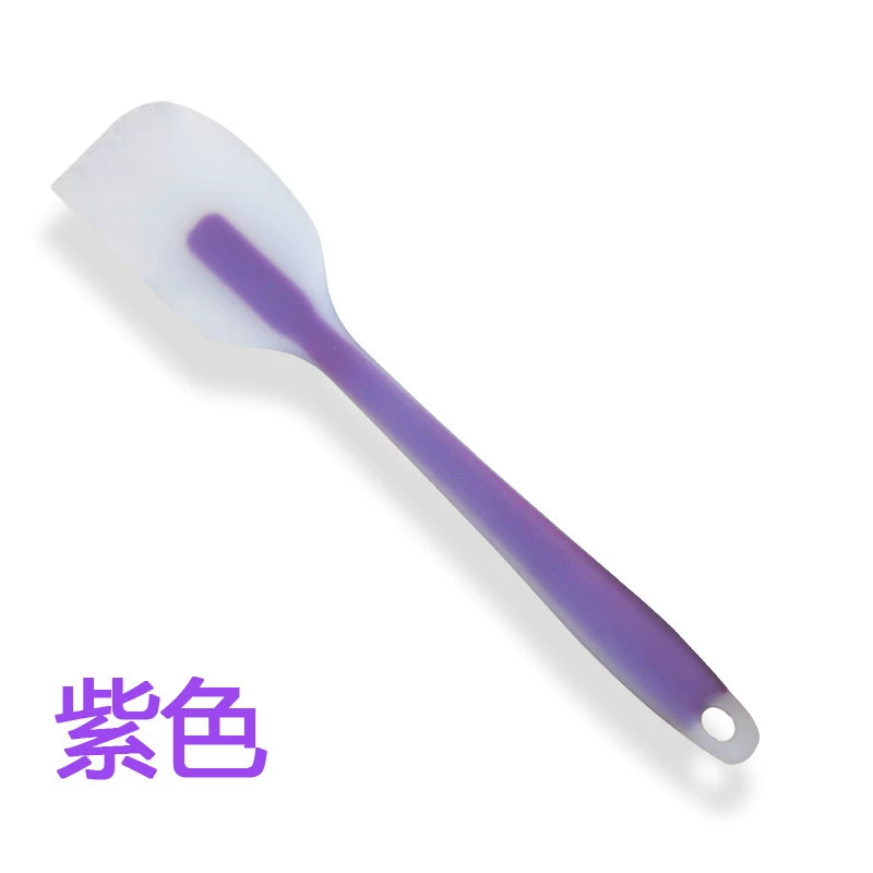 Small transparent silicone scraper, eraser, cream mixing stick