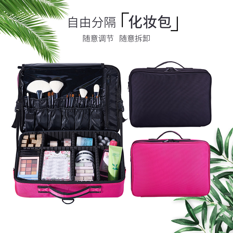 Bolsa de almacenamiento de viaje multifuncional de estilo coreano portátil de gran capacidad bolsa de cosméticos portátil de alta apariencia personalizada al por mayor
