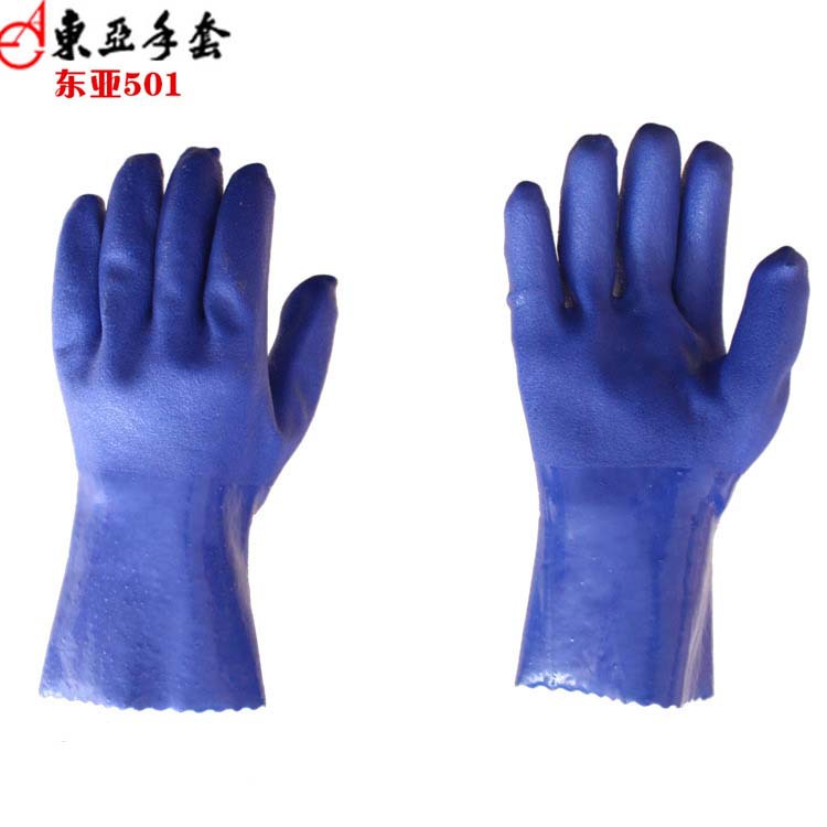 东亚501耐油止滑手套 806耐酸碱工业橡胶手套 威士邦915耐磨手套