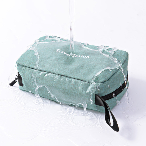 High-quality water-resistant travel toiletry bag for men, outdoor toiletries storage bag, business trip portable washbasin bag