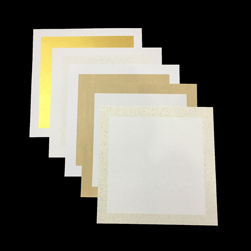 Anhui thickened rice paper cardboard lens blank antique hemp paper raw xuanxuan calligraphy traditional Chinese painting sketch card round