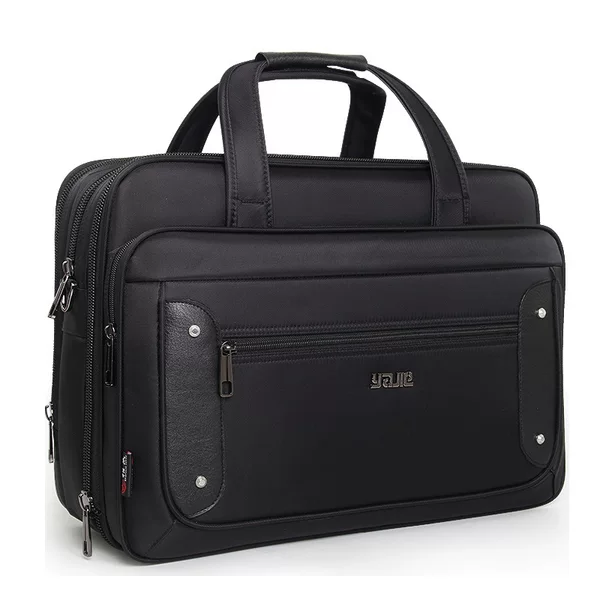 19 Inch Computer Bag Thickened Multi-Layer Oxford Cloth Briefcase Portable Shoulder Crossbody Business Tool Kit Enlarge