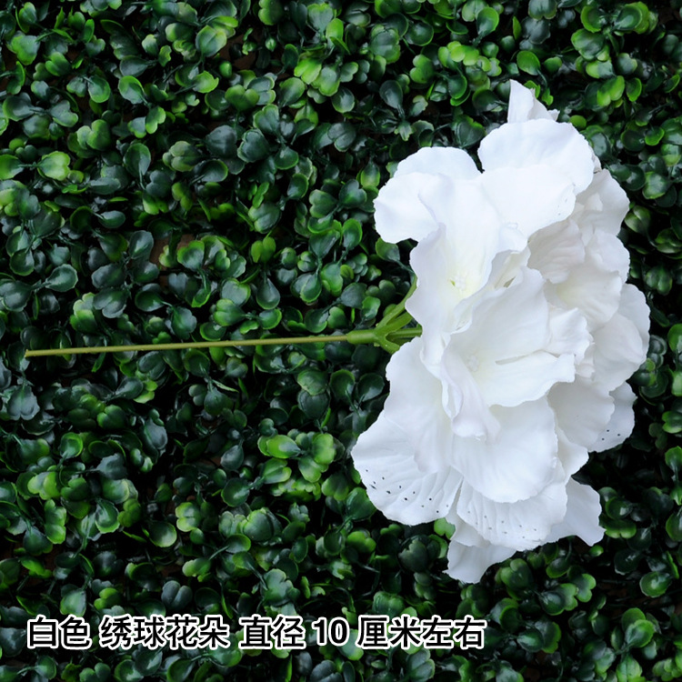 Artificial flor rosa al por mayor boda fondo flor pared camino plomo flor bola arreglo de flores paño de seda rosa cabeza de flor