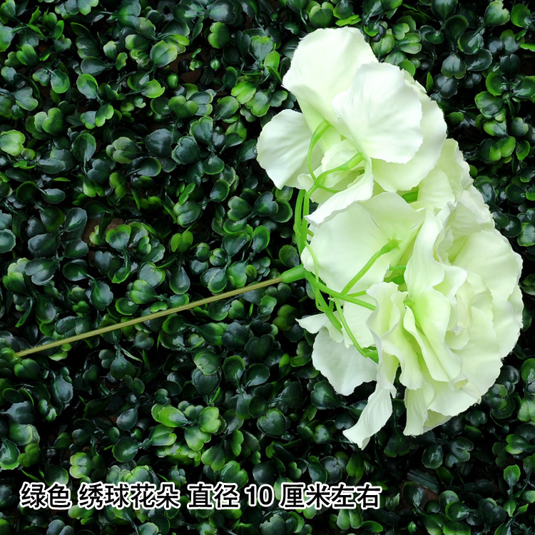 Artificial flor rosa al por mayor boda fondo flor pared camino plomo flor bola arreglo de flores paño de seda rosa cabeza de flor