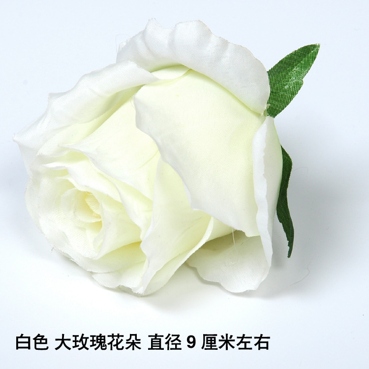 Artificial flor rosa al por mayor boda fondo flor pared camino plomo flor bola arreglo de flores paño de seda rosa cabeza de flor