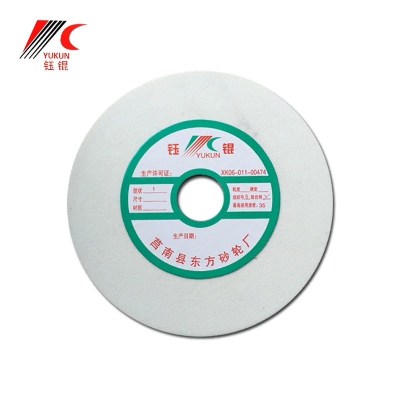 Белый корундовый шлифовальный круг 175 карбид кремния 7 дюймов 618 плоскошлифовальный станок фрезерный станок водяной шлифовальный круг 180*12,7