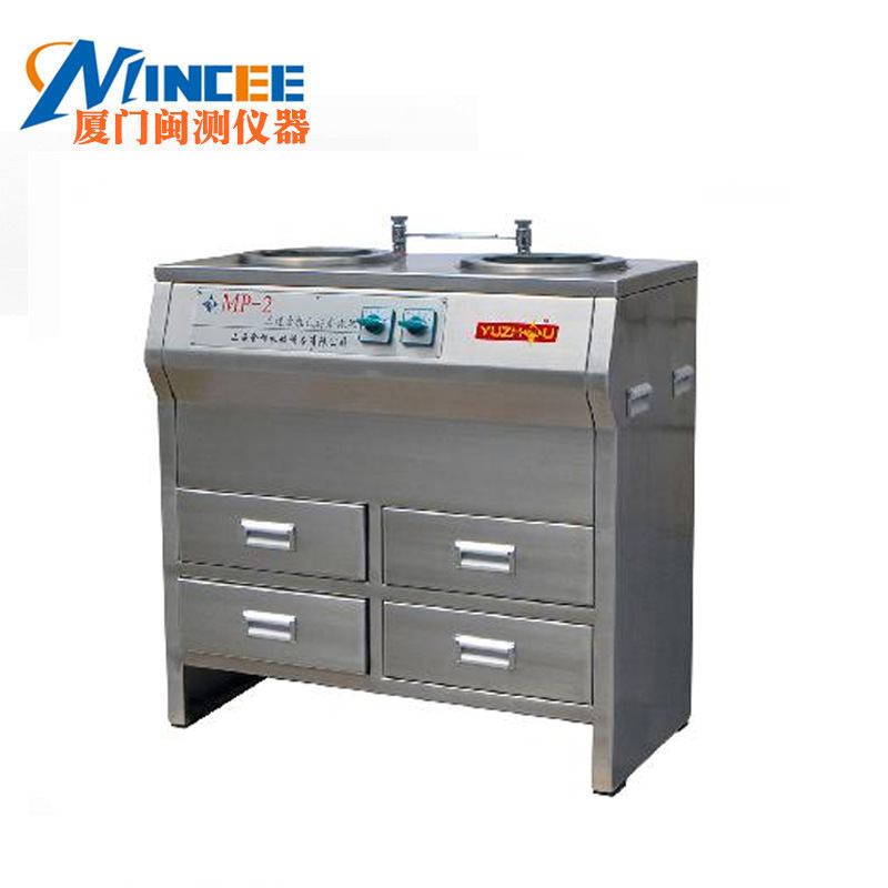 上海金相MP-2双盘三速金相试样磨抛机金相抛光机低噪音防水磨抛机