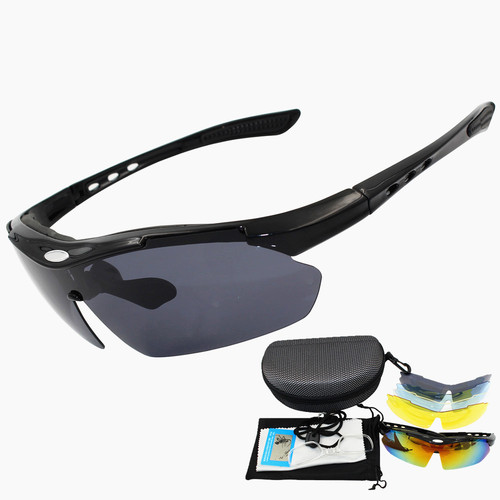 0089 HD Polarized Cycling Glasses Sports Goggles Cycling Goggles Sunglasses Foreign Trade AliExpress 5 Lenses