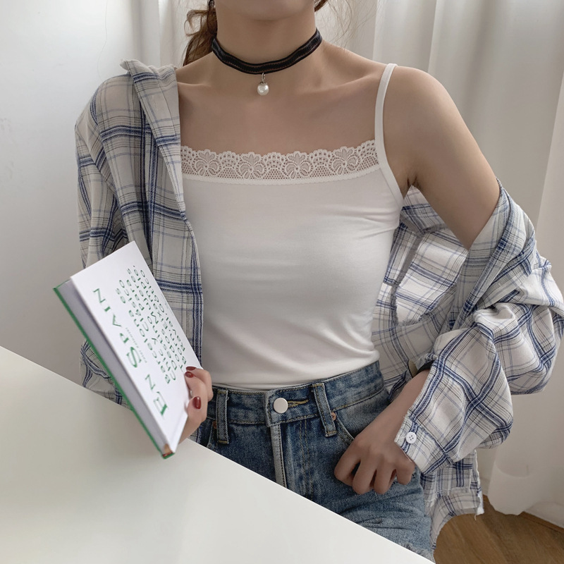 2026 Summer Korean Style Modal Camisole for Women High Elasticity Slim Fit Camisole Undershirt Tube Top Vest