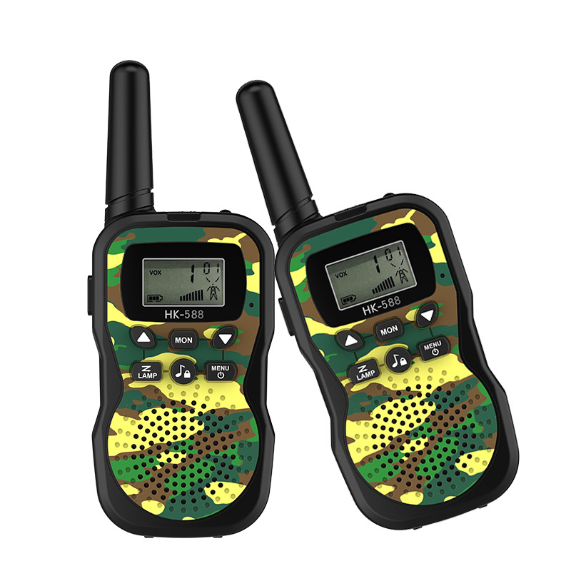 Amazon's latest products are now available in large quantities: T388 children's walkie-talkie and HK588 outdoor camouflage toy walkie-talkie.