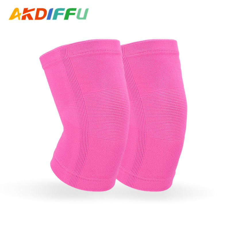 Suministros deportivos step-in deportes rodillera tridimensional de cuatro lados elástica de punto rodilla almohadilla bola deportes fitness equipo de protección