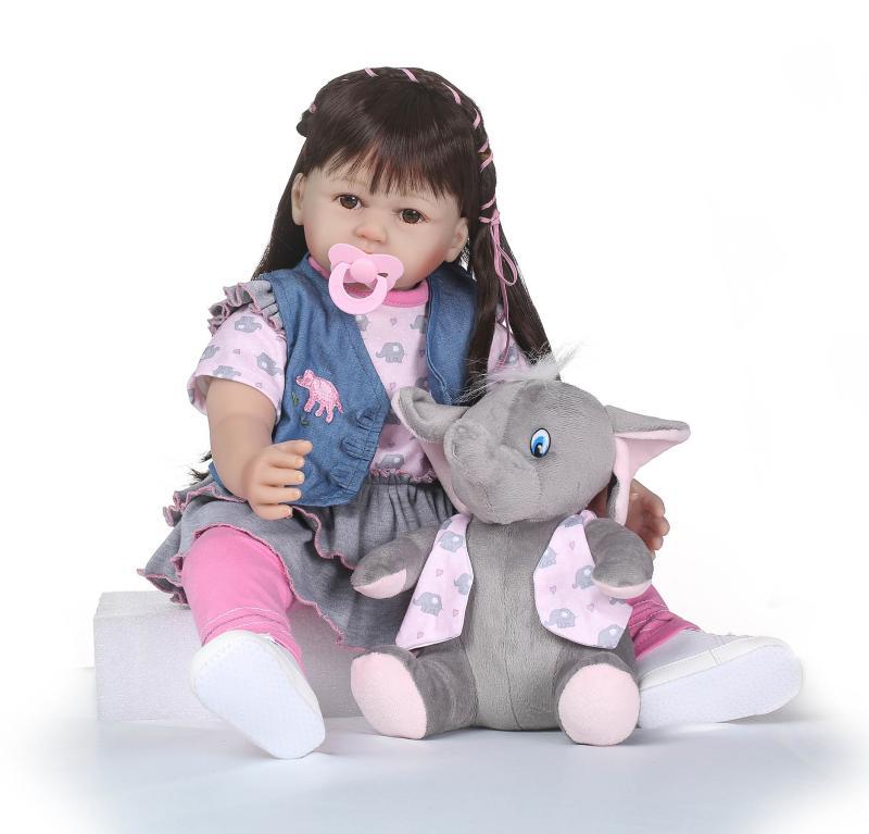 NPK pegamento completo Serie muñeca de juguete simulación bebé popular Venta caliente los niños regalo Año Nuevo