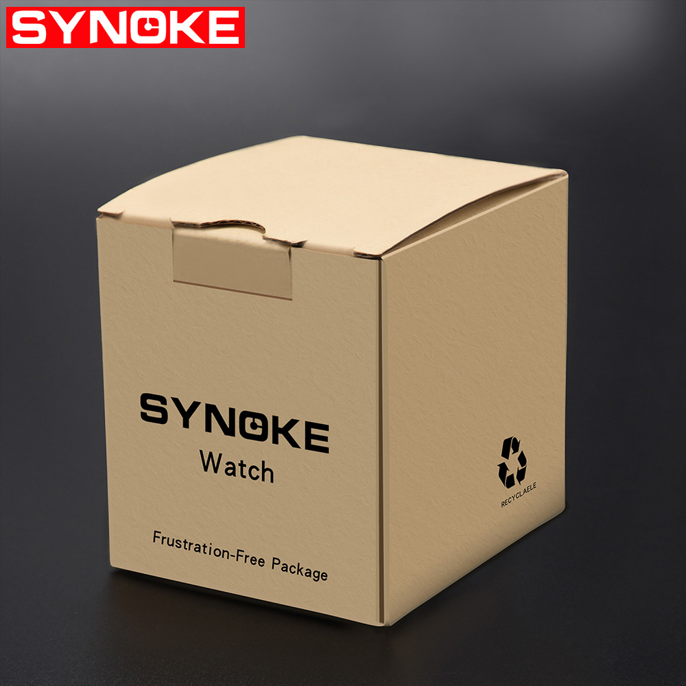 SYNOKE时诺刻 外贸专用小黄盒礼品手表盒子轻小纸箱特硬