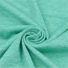 CVC涤棉汗布现货全系奥代尔冰瓷彩棉纯涤麻灰全棉彩条竹节罗纹布