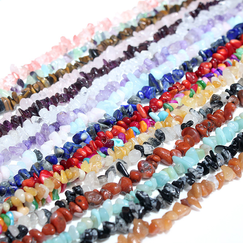 5-8mm Natural Stone Crystal Pink Crystal Amethyst Agate Garnet Irregular Long Beads Diy Accessories Gravel 5-8mm Natural Stone Crystal Pink Crystal Amethyst Agate Garnet Irregular Long Beads Diy Accessories Gravel