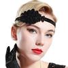 Fashionable headband with beads, hair accessory, European style