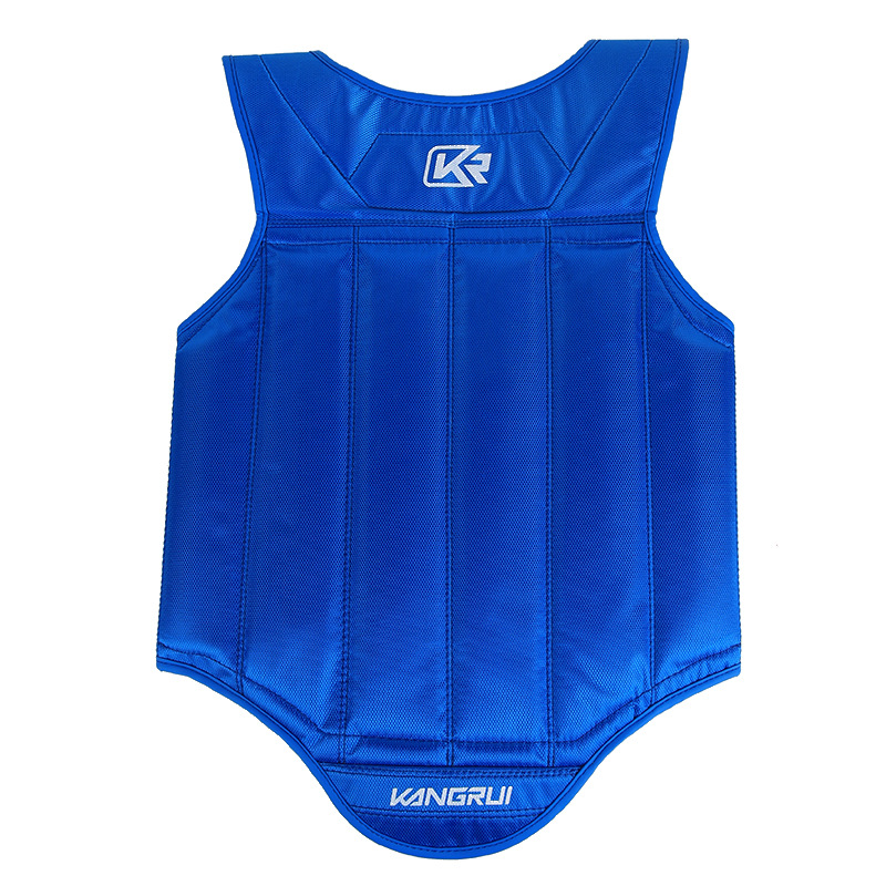 Protector de pecho de combate Sanda (paño de Oxford) Protector de pecho de boxeo Kangrui