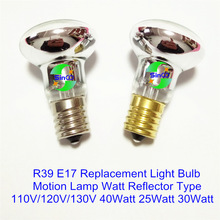 R39 E17 110V-120V40W30W25W replacement motion reflect 