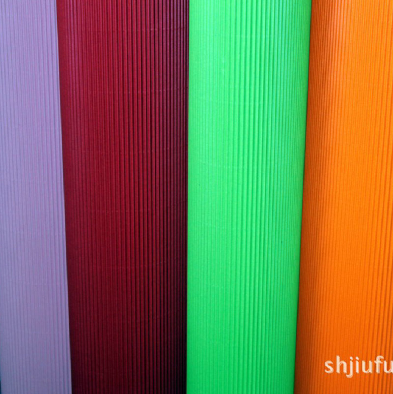 彩色瓦楞纸板化妆品内衬 盒子瓦楞纸板 瓦楞纸板生产厂家