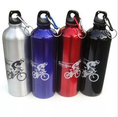 Aluminum alloy kettle 750ml bicycle riding kettle mountain road bicycle kettle water cup riding equipment